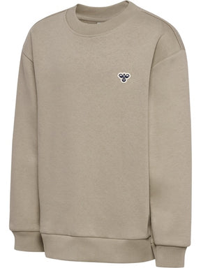 Genser Loose Bee Crewneck Vintage Khaki