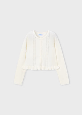 Cardigan Knit Offwhite