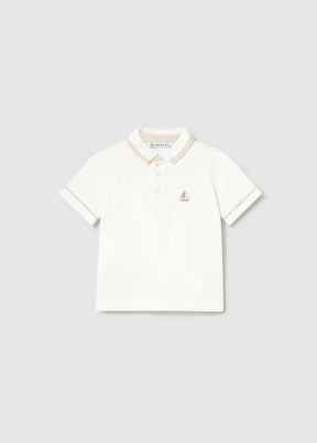 T-skjorte Polo Båt Cream