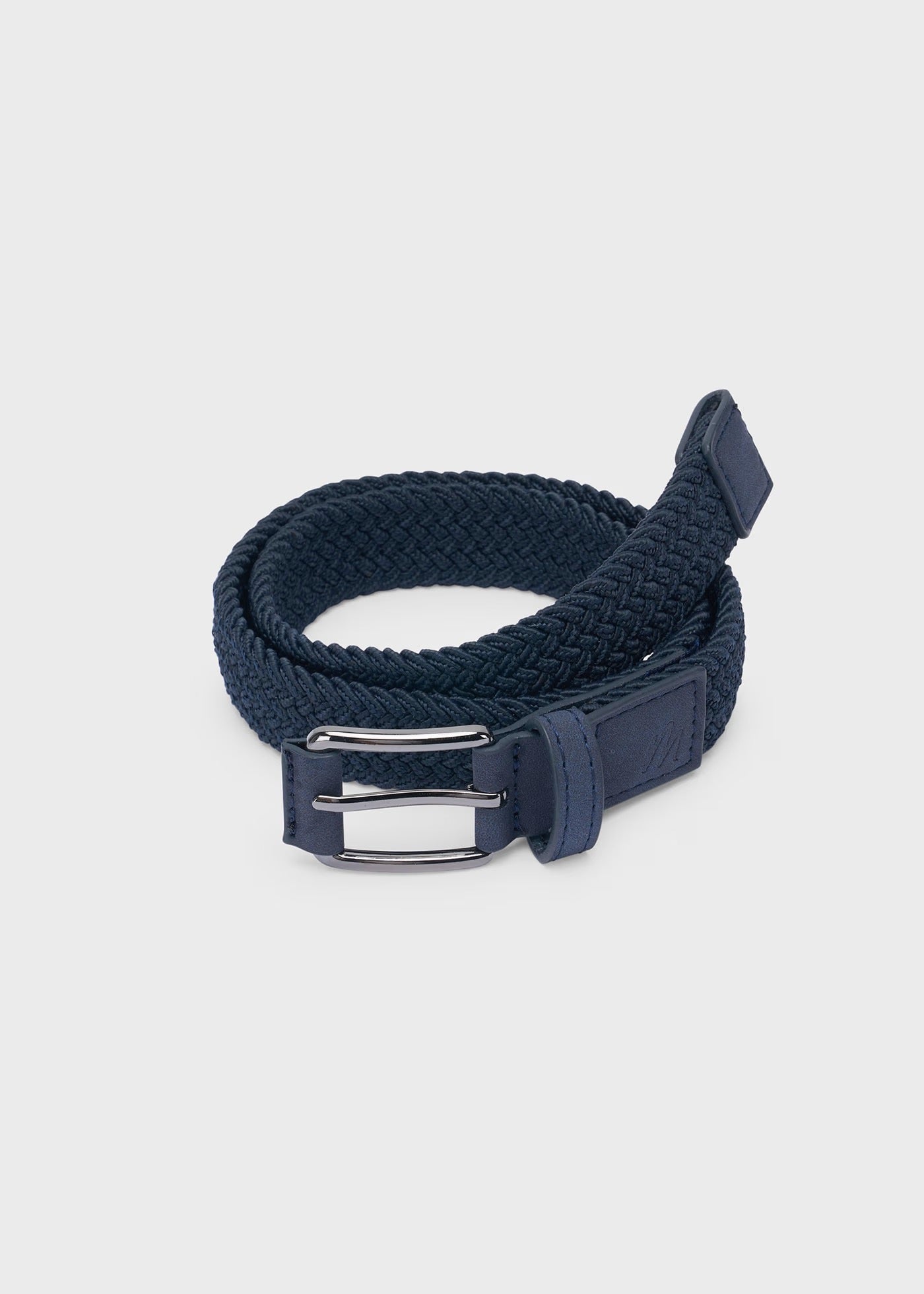 Belte Braided Elastic Navy