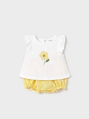 Sett T-skjorte M/Romper Sunny