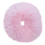 Hårstrikk Faux Fur Powder Pink