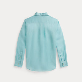 Skjorte Linen Parakeet