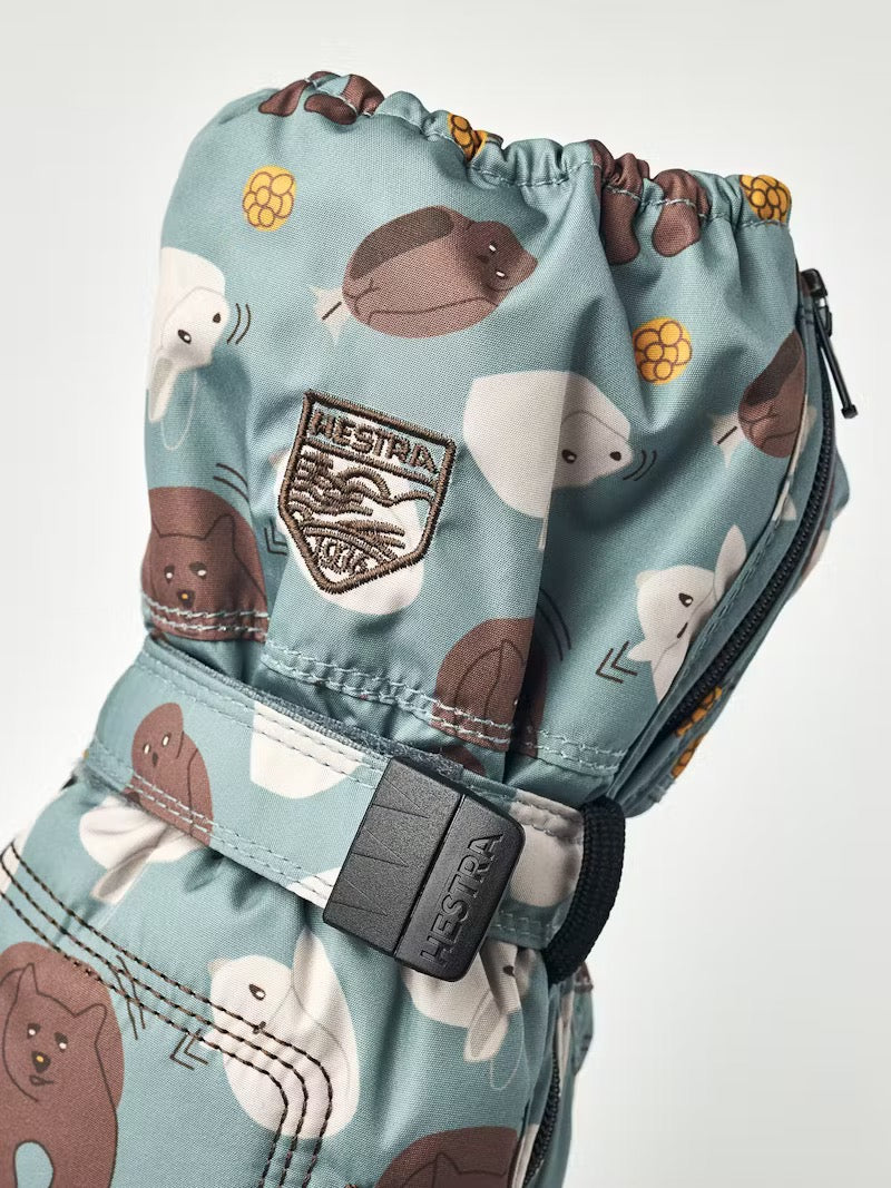 Votter Baby Zip Long Sea Blue Print