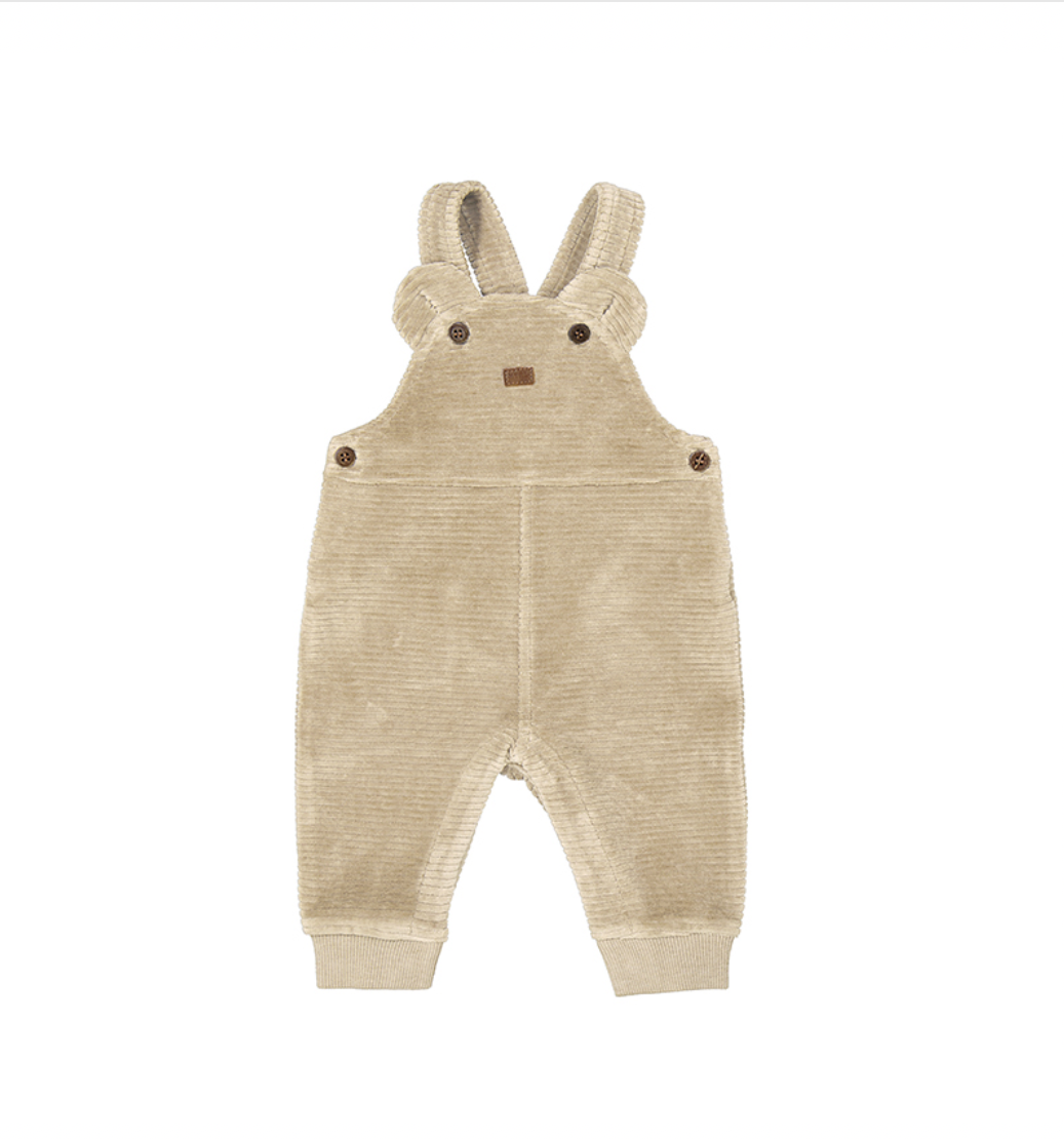 Bukse Overall Corduroy Dungarees Sesame