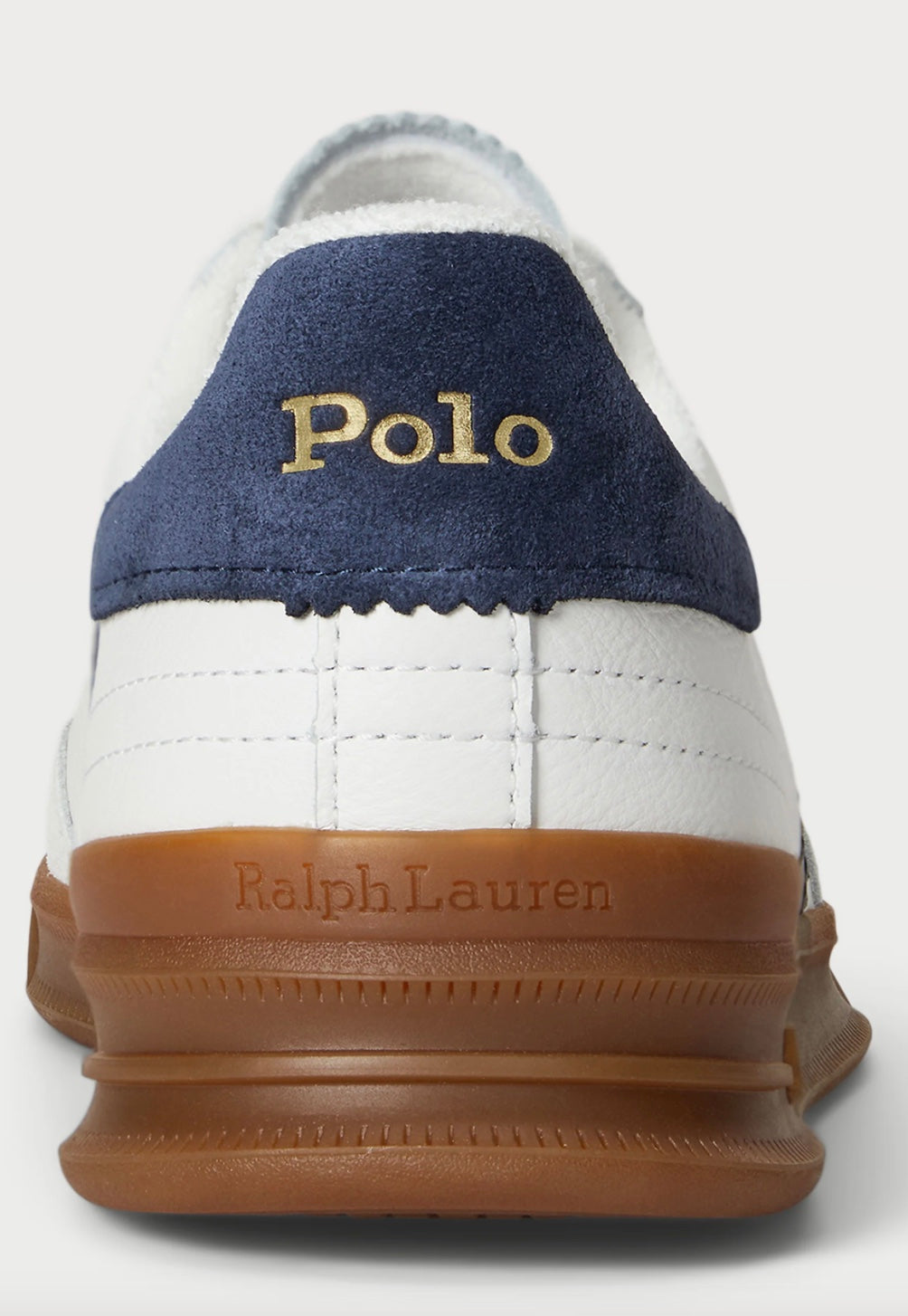 Sko Heritage Area Leather White/Navy