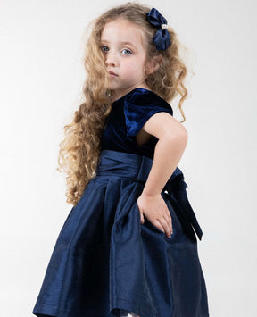 Kjole Kate Velvet Navy