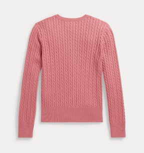 Cardigan Cable Mini Desert Rose