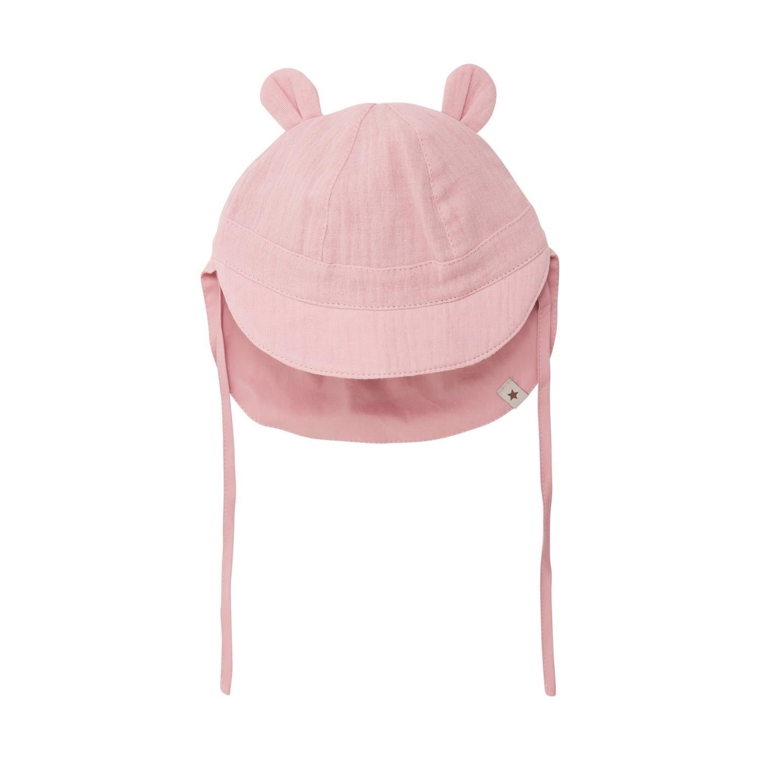 Solhatt Ears Muslin Pale Mauve