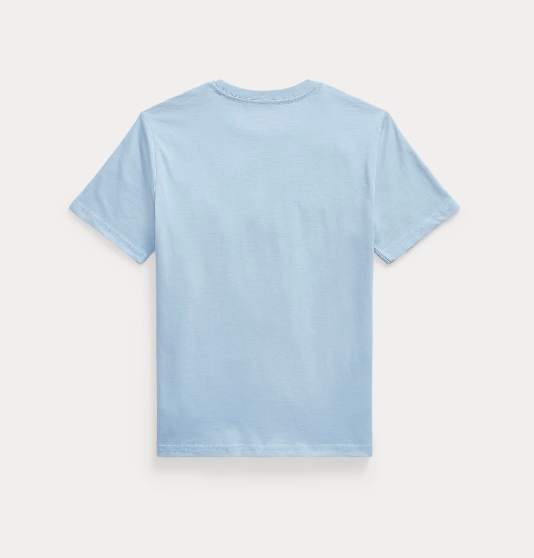 T-skjorte Jersey Crewneck Estate Blue