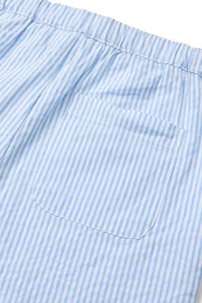 Bukse Seersucker Sky Blue/Cream Stripe