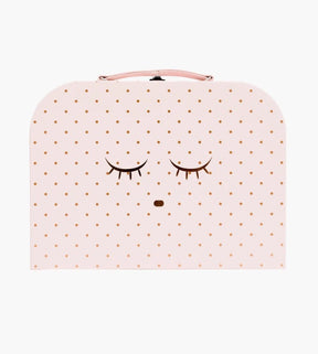 Koffert Medium Sleeping Cutie Pink
