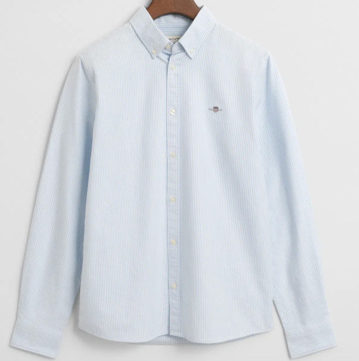 Skjorte Stripet Oxford Capri Blue