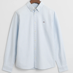 Skjorte Stripet Oxford Capri Blue