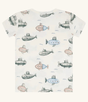 T-skjorte Austin Submarine Ivory