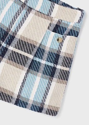 Shorts Plaid/Check Navy