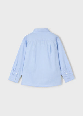Skjorte Basic Striped Lightblue