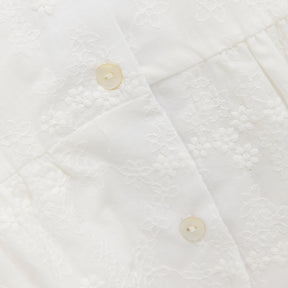 Kjole Baby Embroidery Antique White