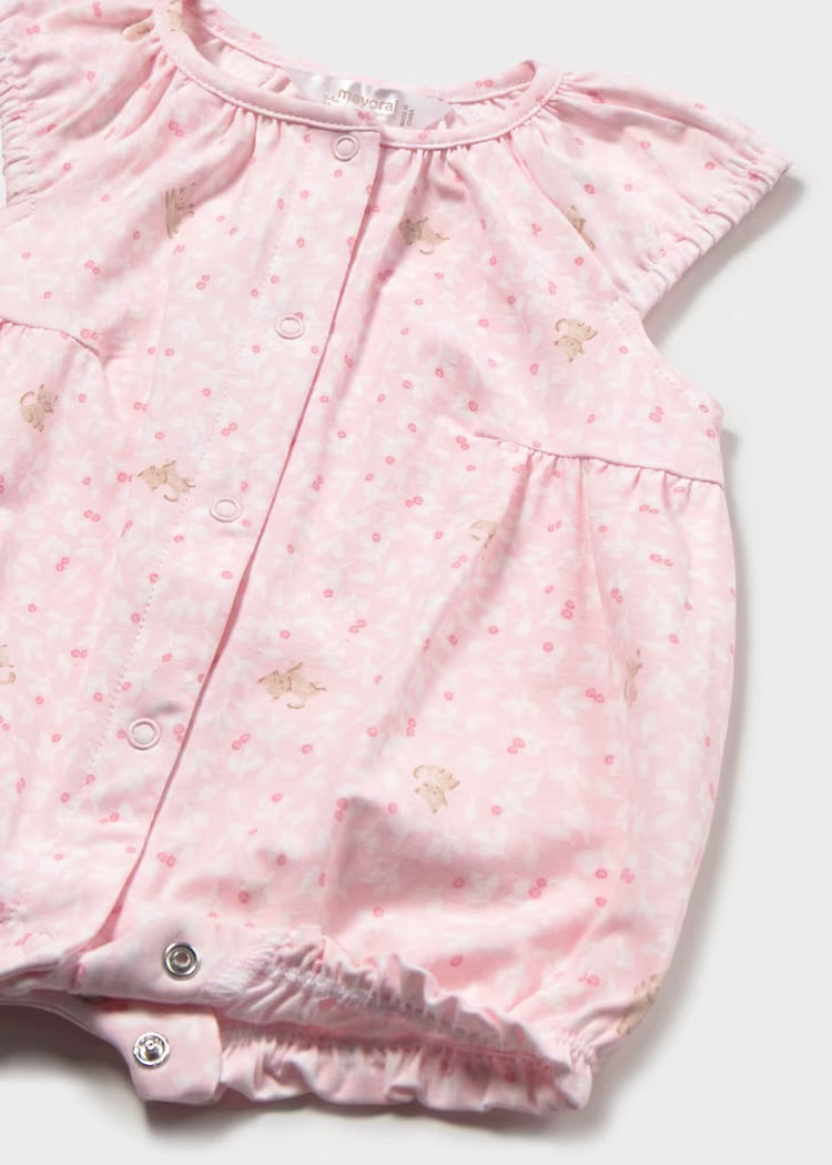 Romper Newborn Baby Rose