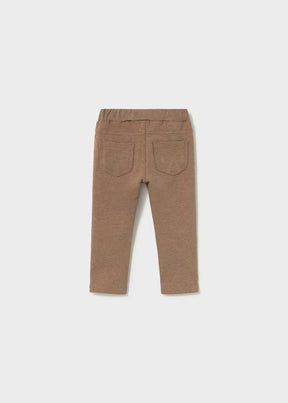Bukse Basic Fleece Walnut Melange