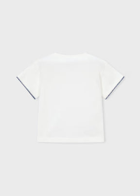 T-skjorte M/lomme Off White