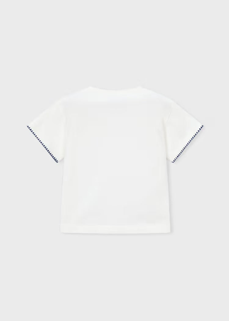 T-skjorte M/lomme Off White