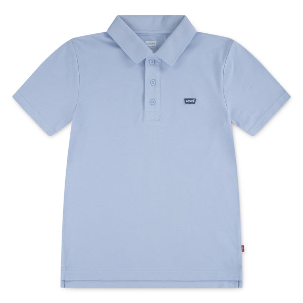 T-skjorte Back Neck Chambray Blue