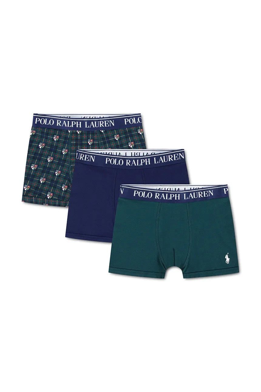 Boxer 3 pk. Cotton Stretch Green