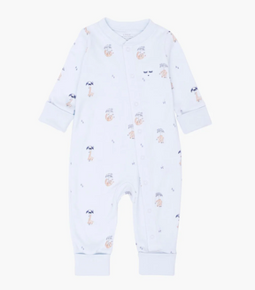 Pysj Overall Giraffe Blue