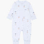 Pysj Overall Giraffe Blue