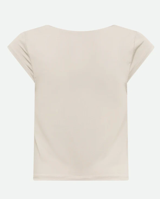 T-Skjorte RKBillie Reversible Capsleeves Short ivory