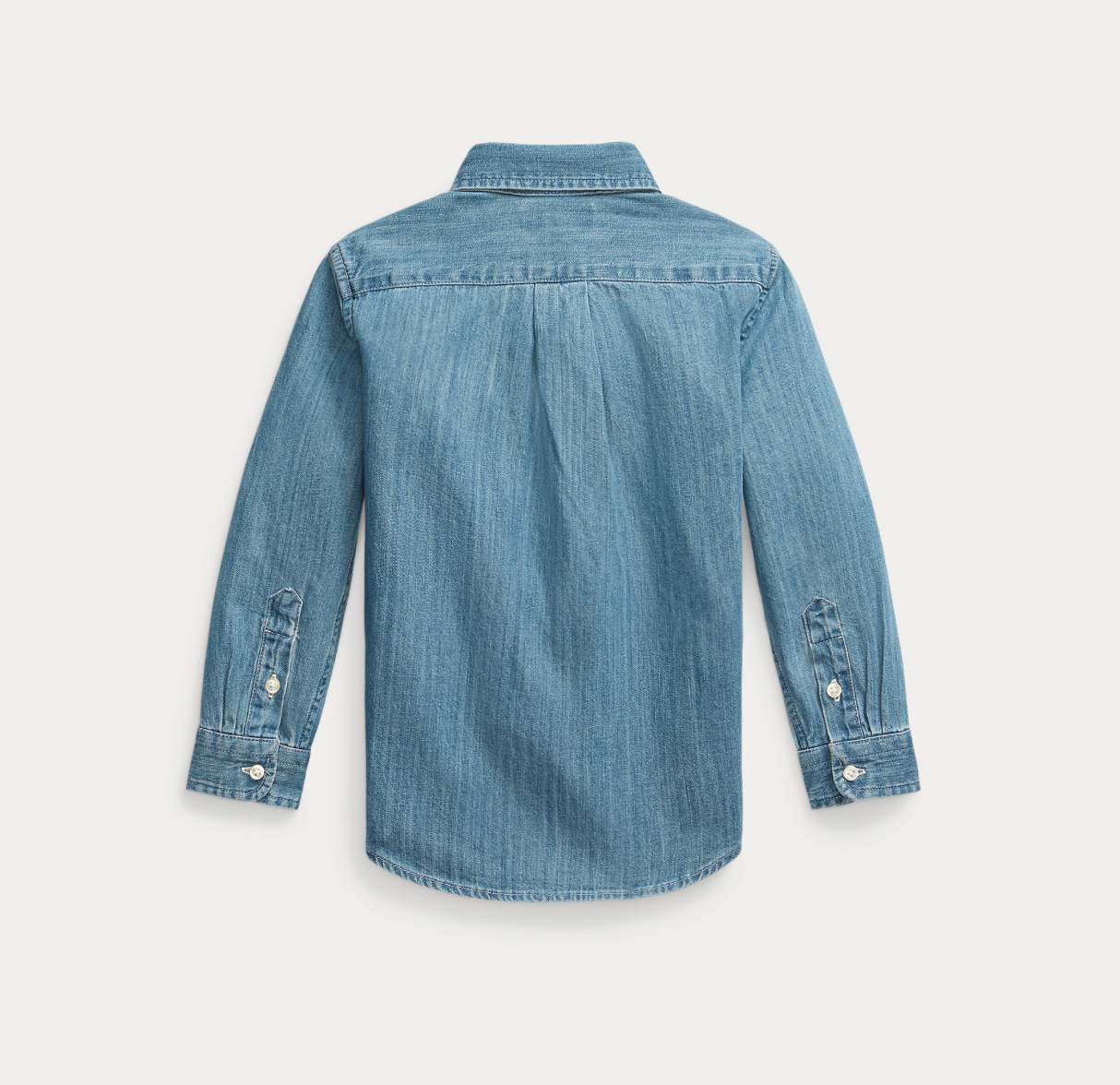 Skjorte Chambray Denim DK Blue