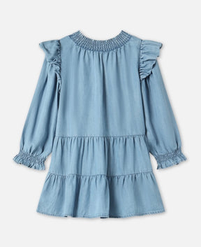 Kjole Hurlum Light Denim Blue