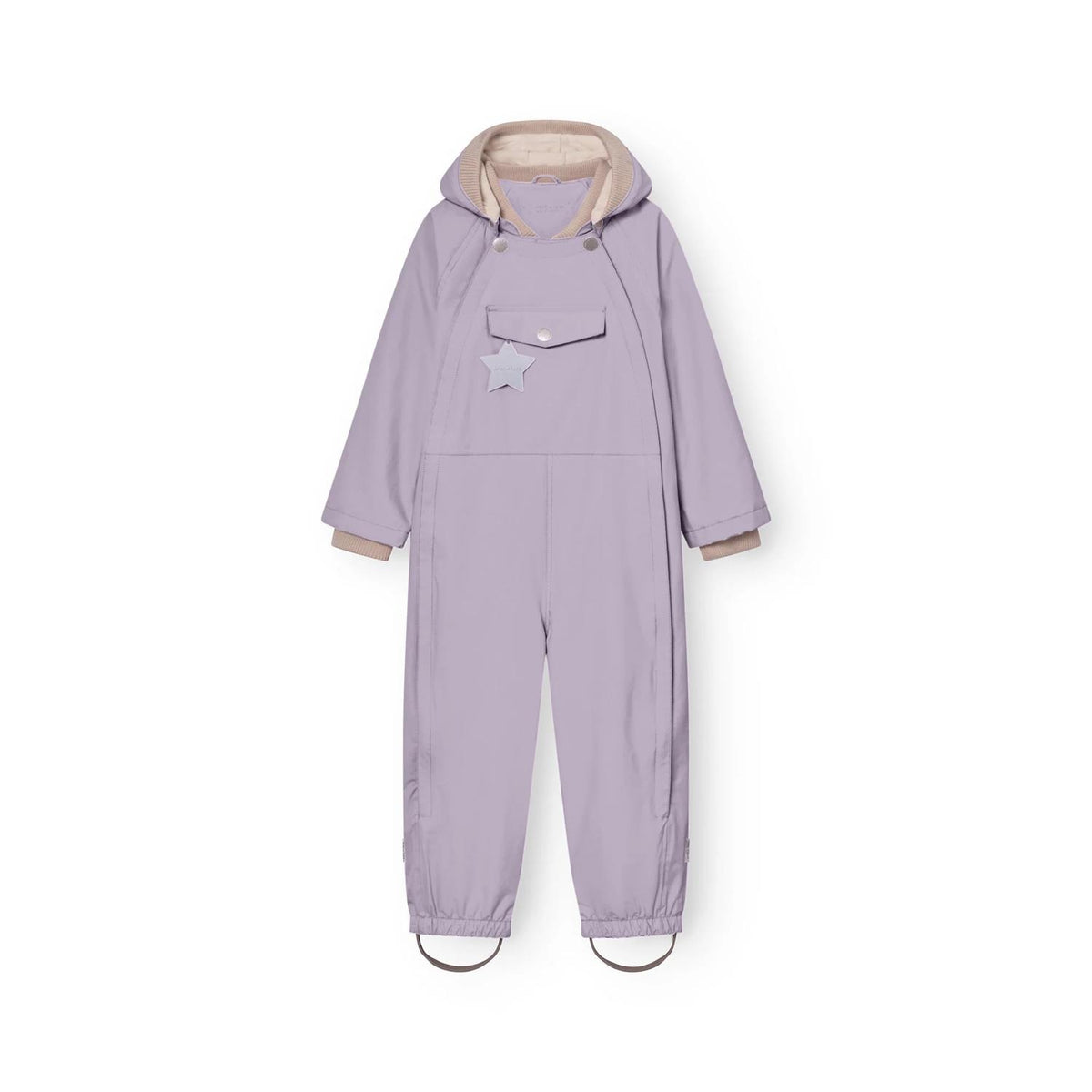 Dress MATWisto Fleece Spring Minimal Lilac