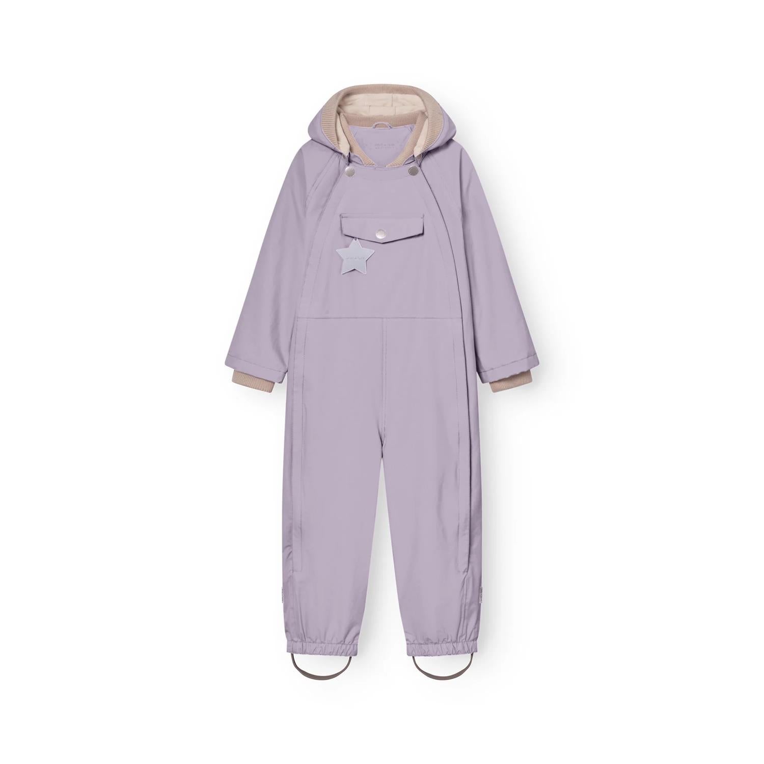 Dress MATWisto Fleece Spring Minimal Lilac