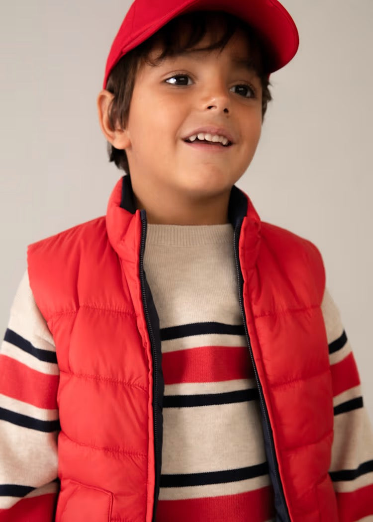 Vest Padded Reversible Tomato