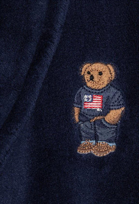 Badekåpe Polo Bear Newport Navy