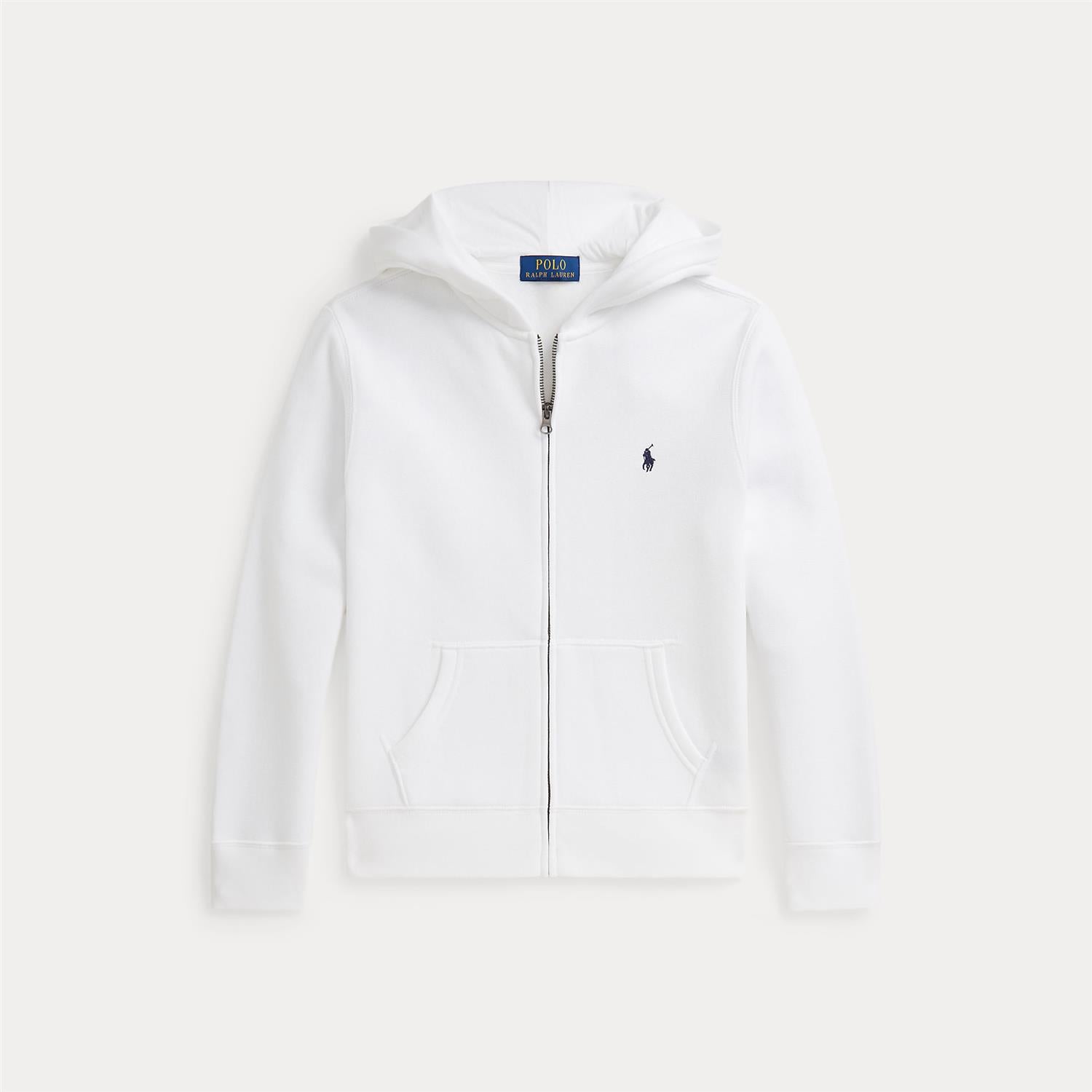 Hettejakke Fleece Full-Zip White