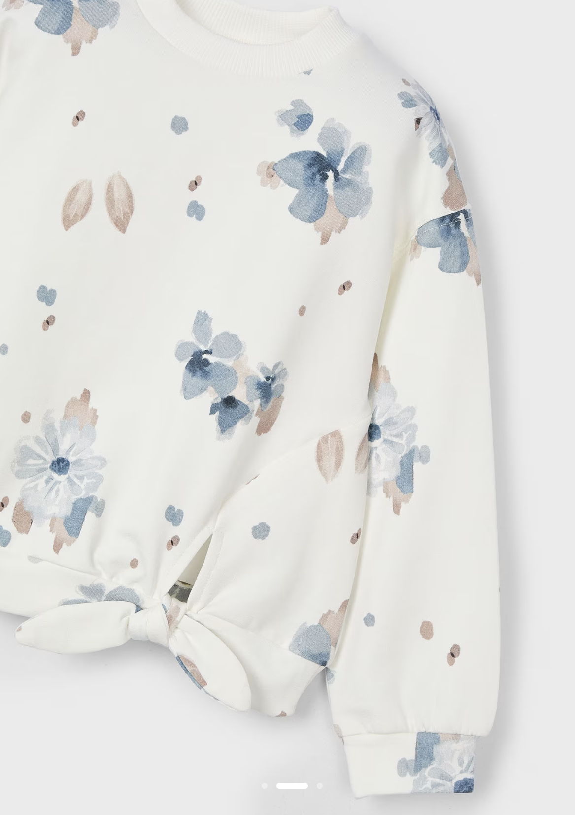 Genser Floral Natural Jumper