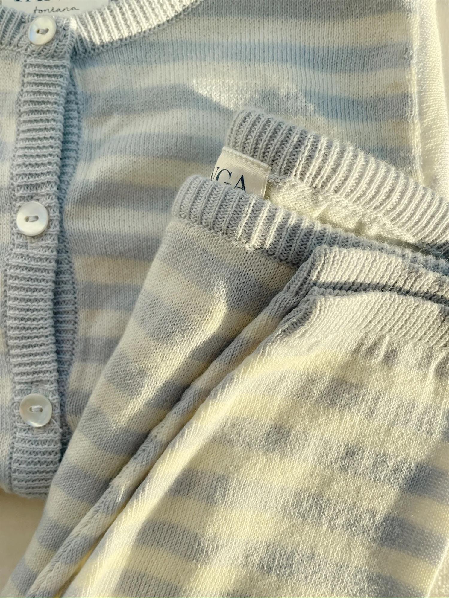 Cardigan Venti Knit Gray Dawn