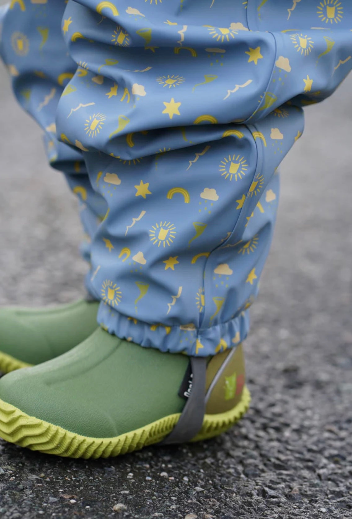 Babyregndress Dugg Mjuk Blå