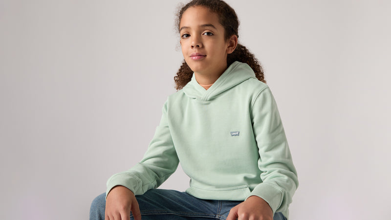 Hettegenser Batwing Pull Over Cameo Green