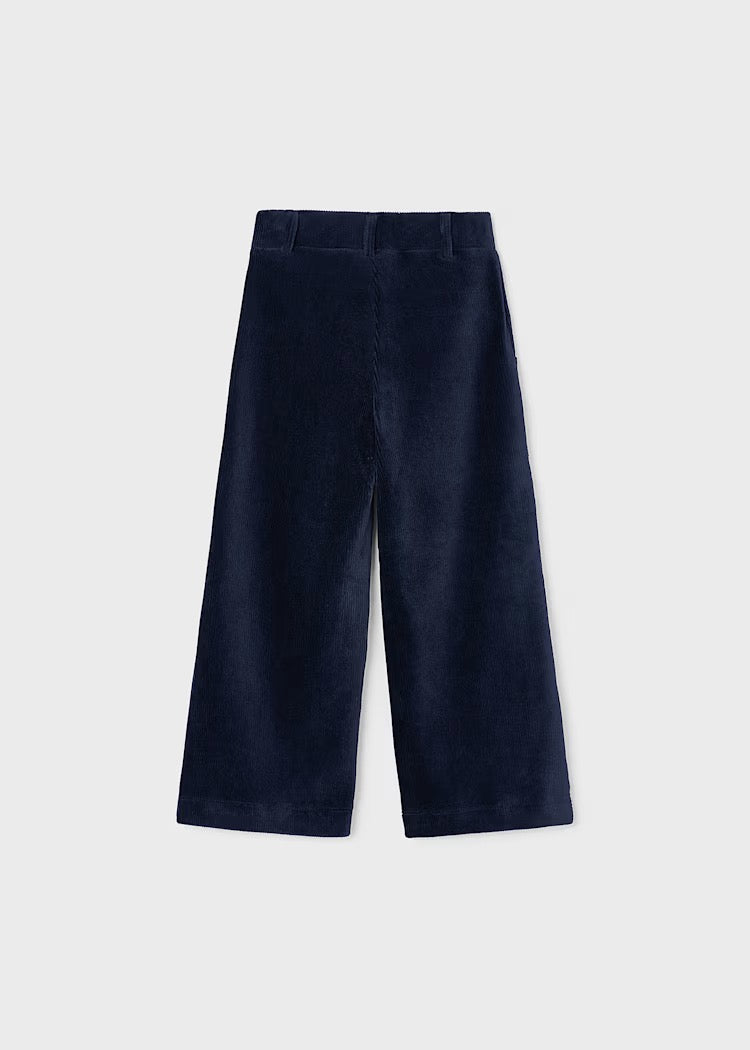 Bukse Corduroy Wide Navy