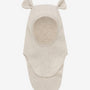 Balaclava Ears Cotton Fleece Camel Melange