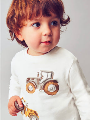 Genser Traktor Cream