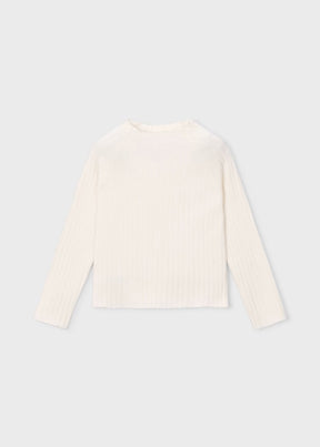 Genser Knitted Mockneck Soy