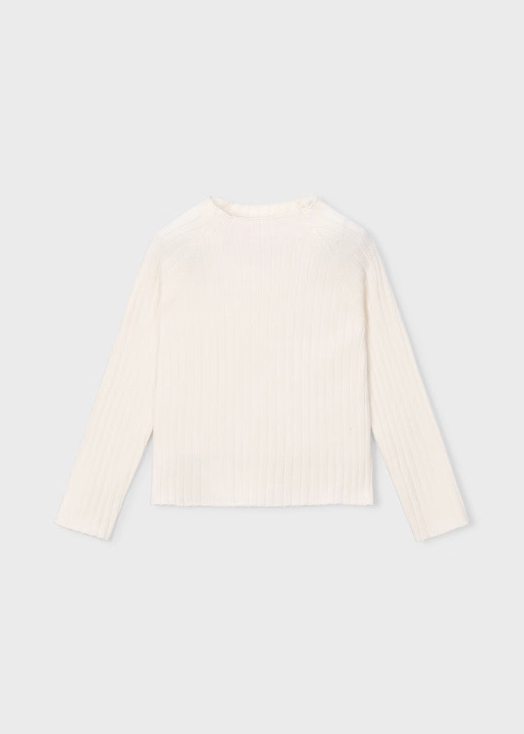 Genser Knitted Mockneck Soy