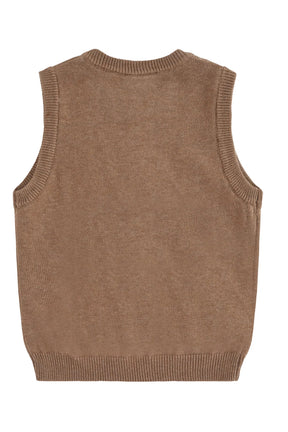 Vest Perry Deer Coffee Melange