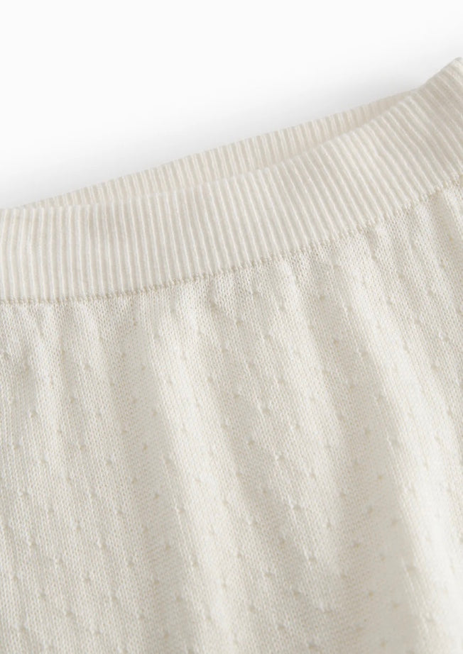 Bukse Pira Modal Gentle White