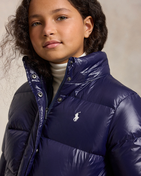 Jakke Glossy Down Newport Navy